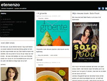 Tablet Screenshot of etenenzo.nl